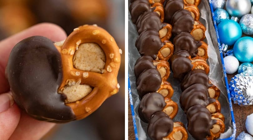 Chocolate Covered Peanut Butter Pretzels Dinner Then Dessert