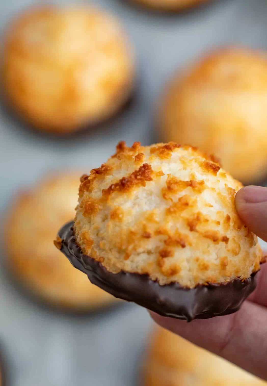 Coconut Chocolate Macaroons