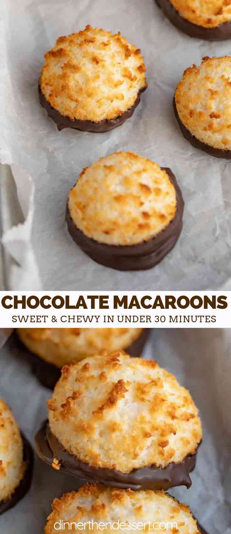 Chocolate Covered Macaroons