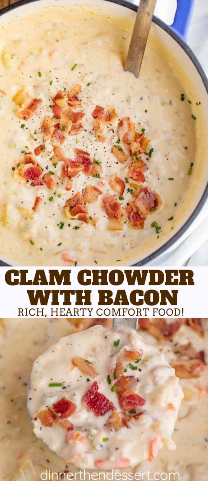 Clam Chowder with Bacon