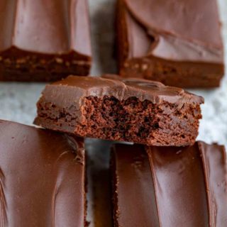 brownie with bite taken