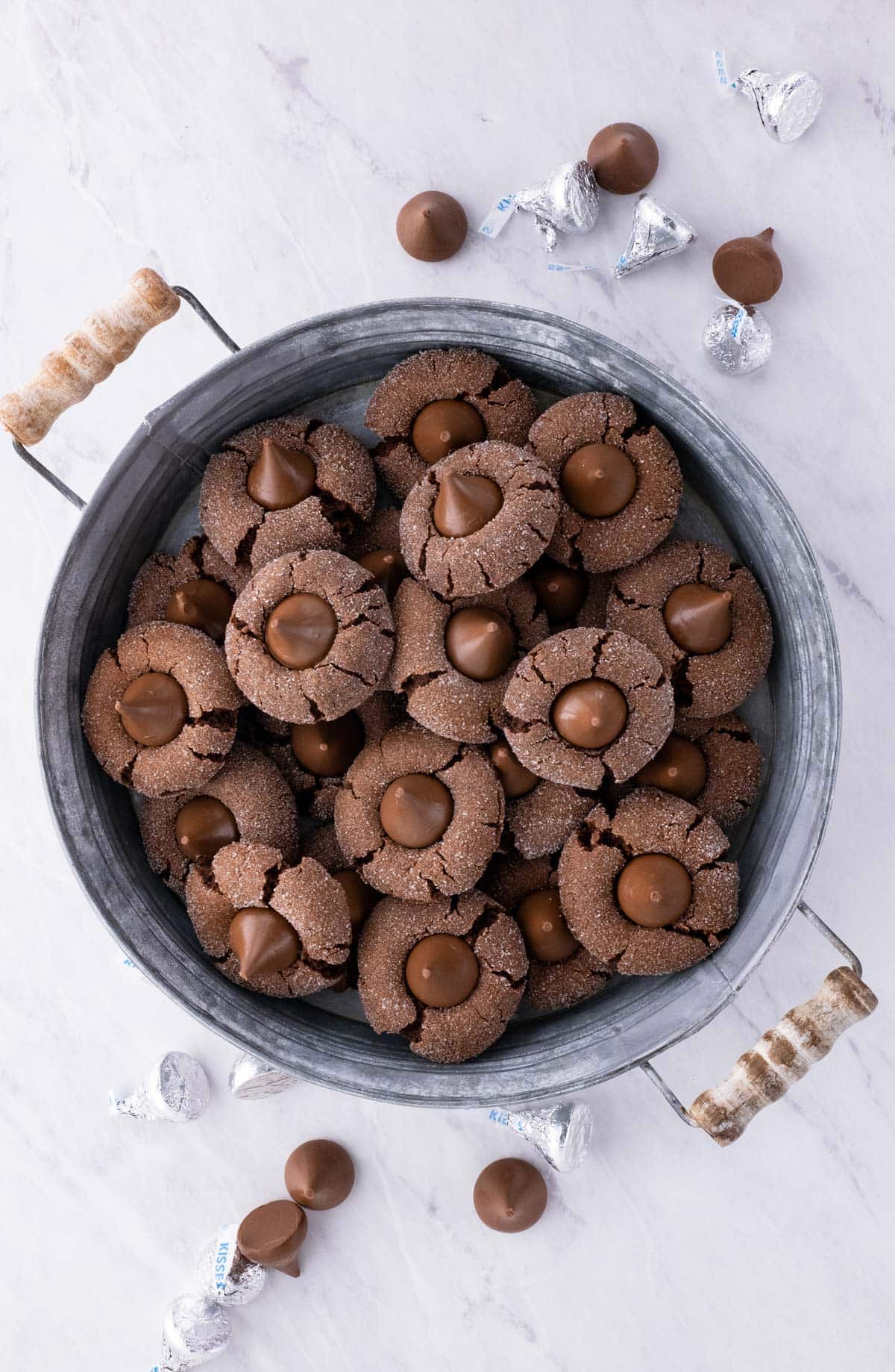 Chocolate Blossom Cookies - Lane & Grey Fare