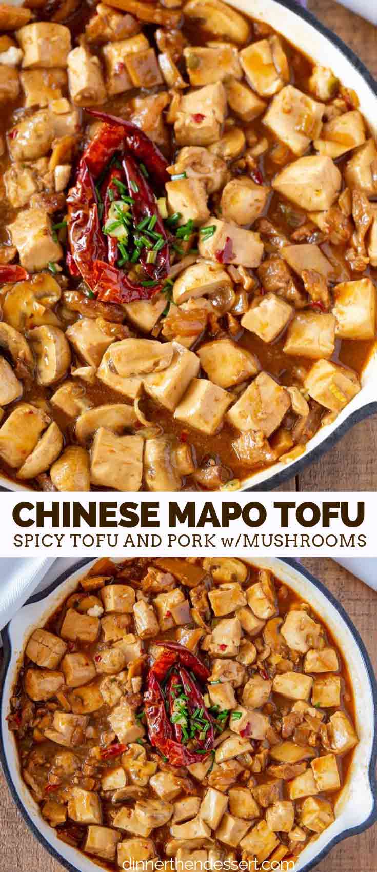 Mapo Tofu - Dinner, then Dessert