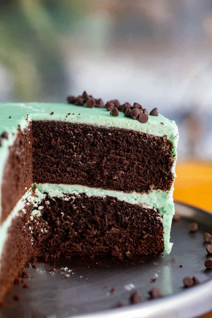 Mint Chocolate Cake