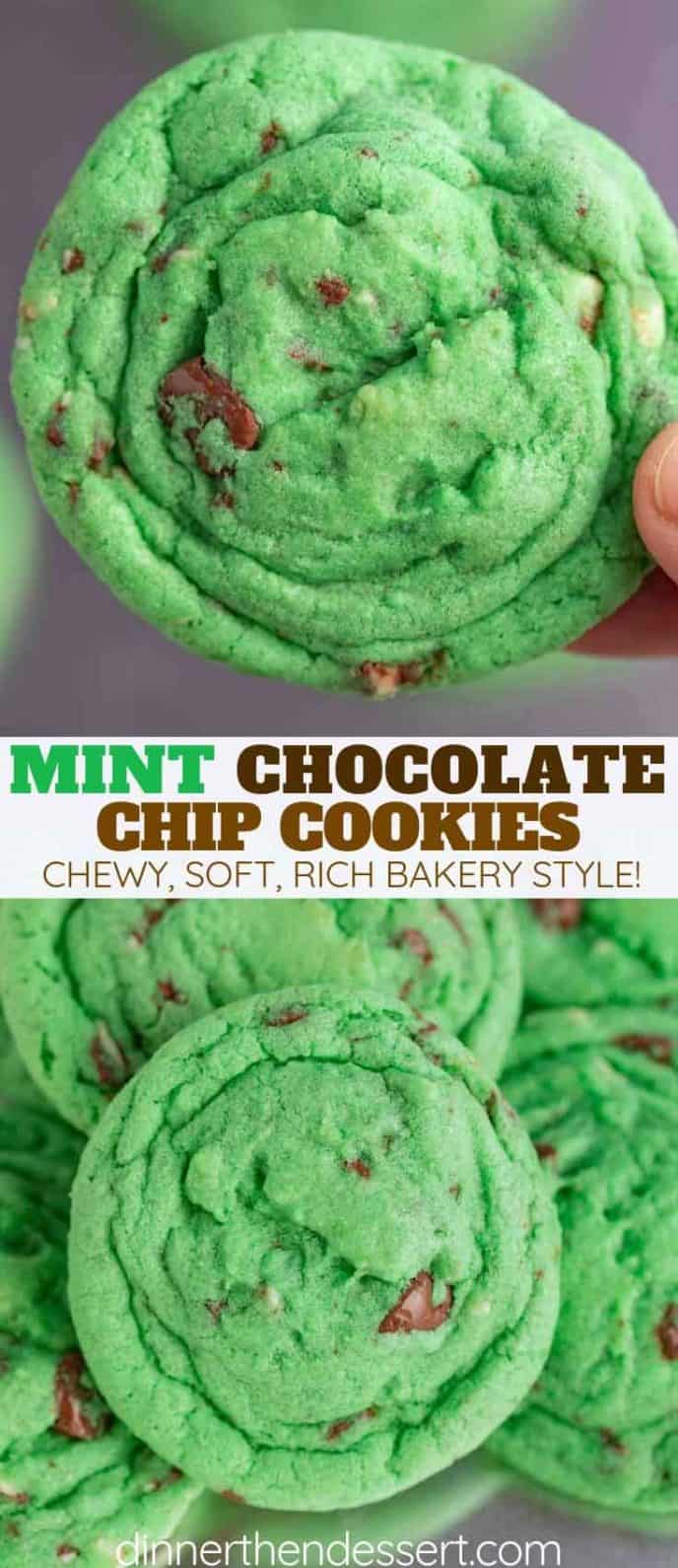 Chocolate Mint Cookies