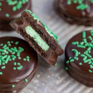Mint Covered Oreos