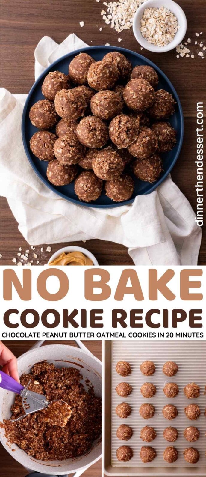 No Bake Cookies Collage