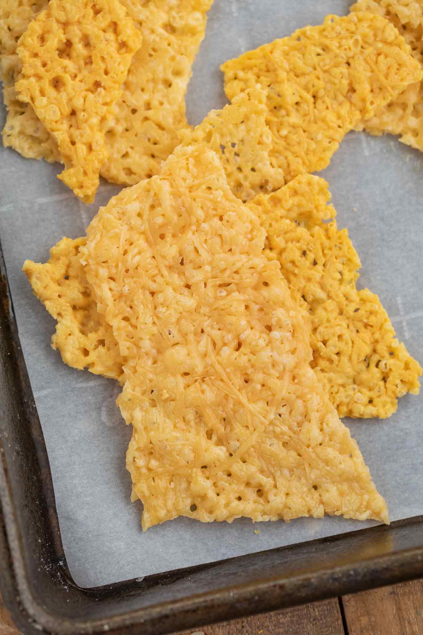 Parmesan Crisps - Dinner, then Dessert