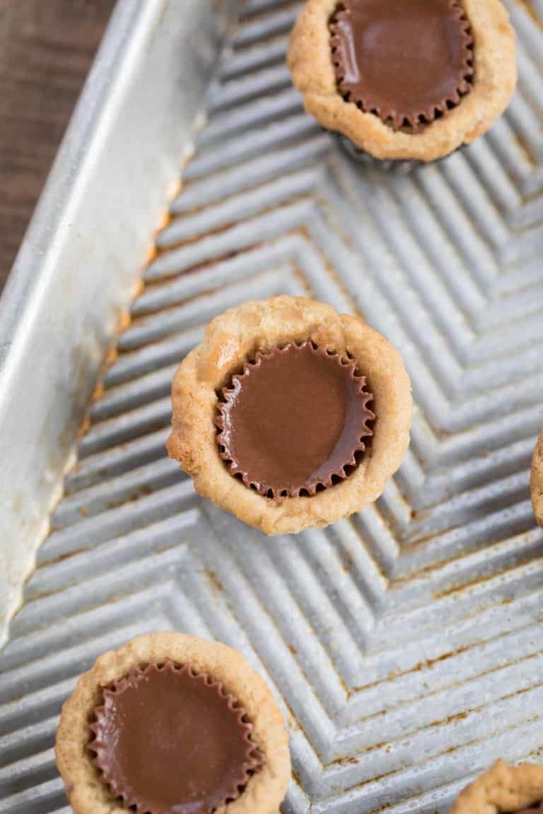 Peanut Butter Cup Cookies Recipe [VIDEO] - Dinner, then Dessert