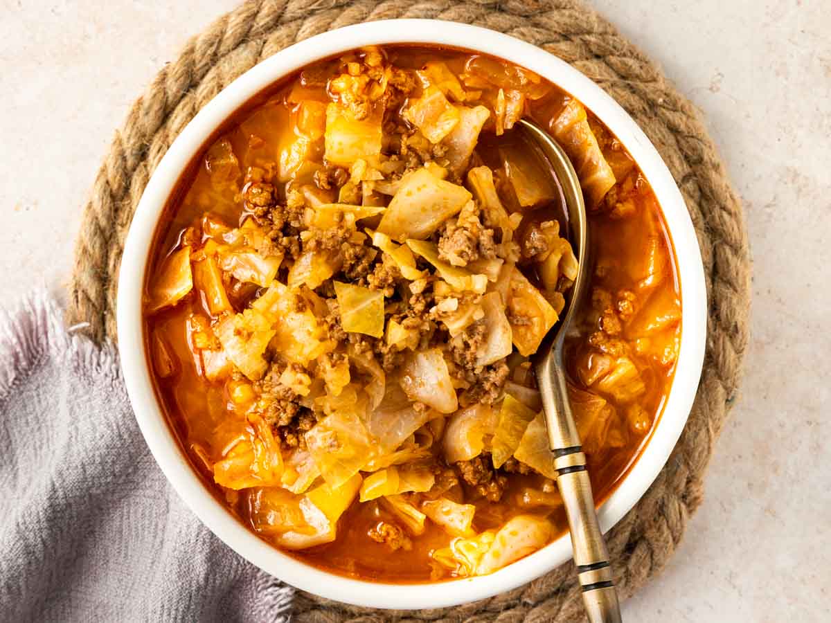 Ratio 4-3 Stuffed Cabbage Soup