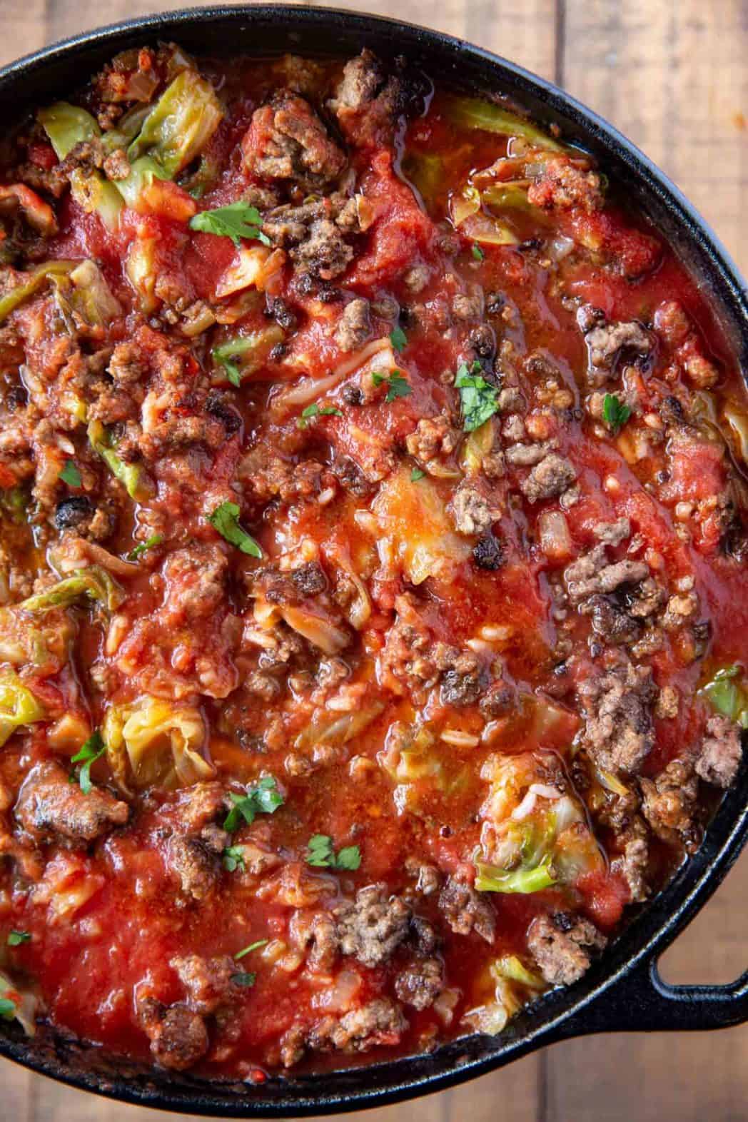 Stuffed Cabbage Soup Recipe Dinner Then Dessert