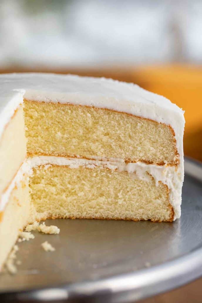 Easy Vanilla Cake Dinner Then Dessert