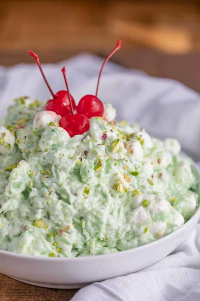 Watergate Salad Recipe (Pistachio Fluff Delight) [VIDEO] - Dinner, then