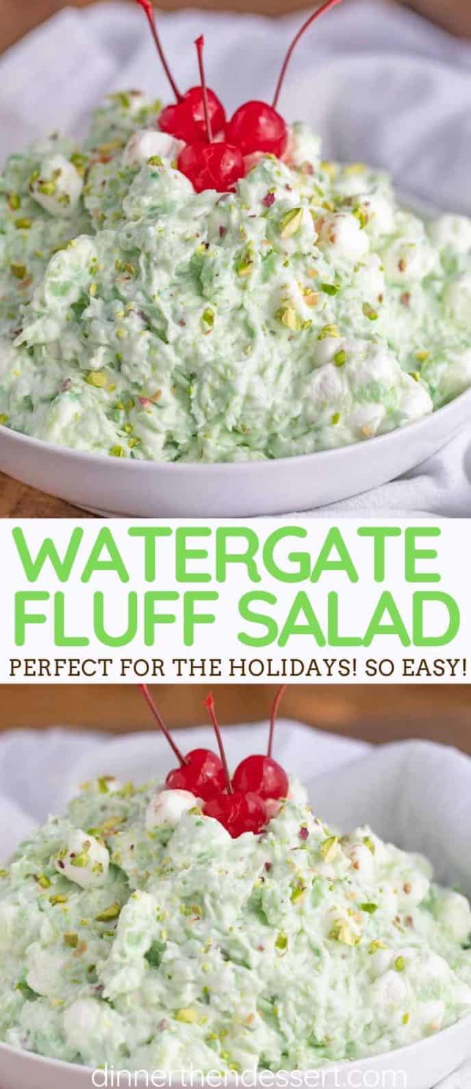 Watergate Salad Recipe Pistachio Fluff Delight Dinner Then