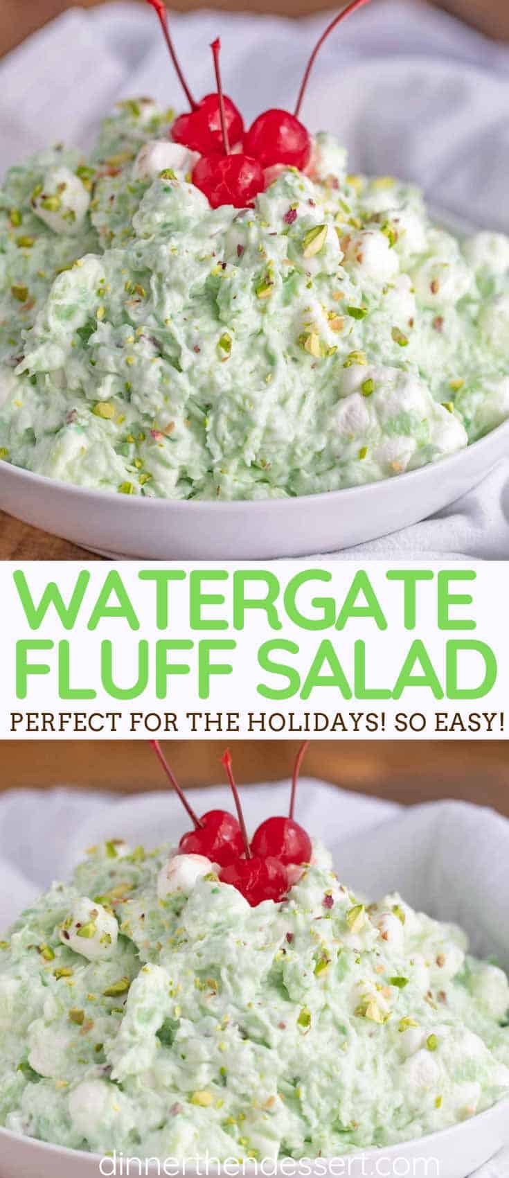 Watergate Salad Recipe Pistachio Fluff Delight Dinner Then Dessert