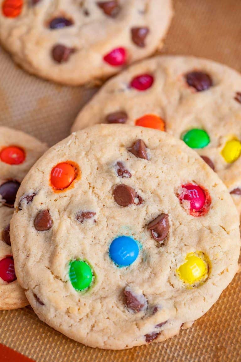 M&M Cookies - Dinner, then Dessert