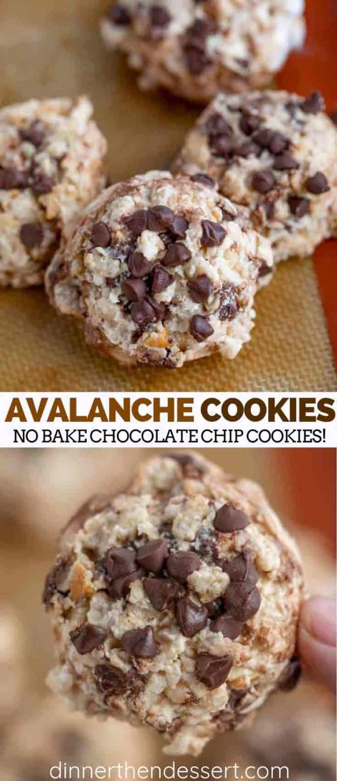 Avalanche Cookies - No Bake