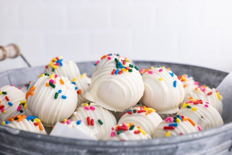 Cake Balls (Cake Truffles) Dinner, then Dessert