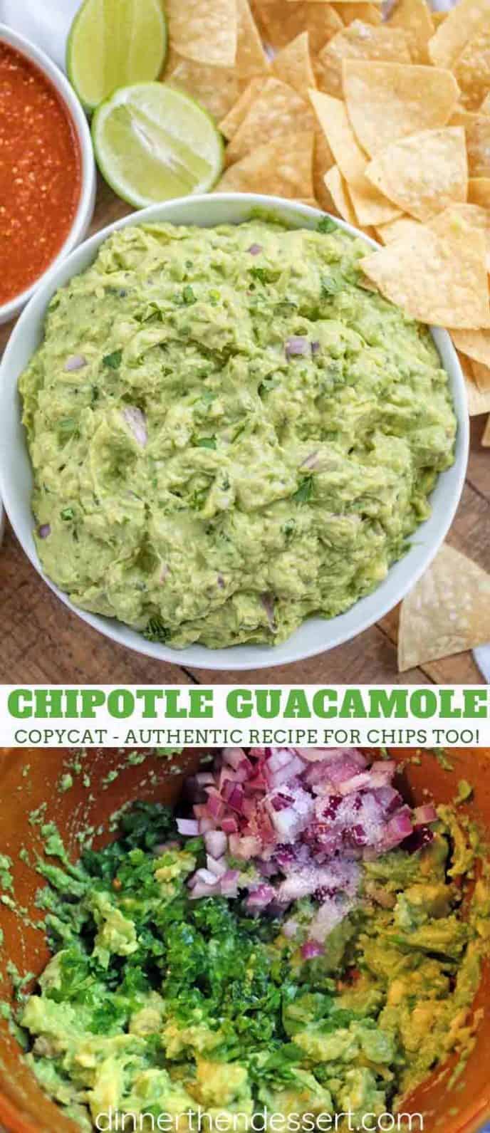 Chipotle Guacamole (Copycat) Recipe - Dinner, then Dessert