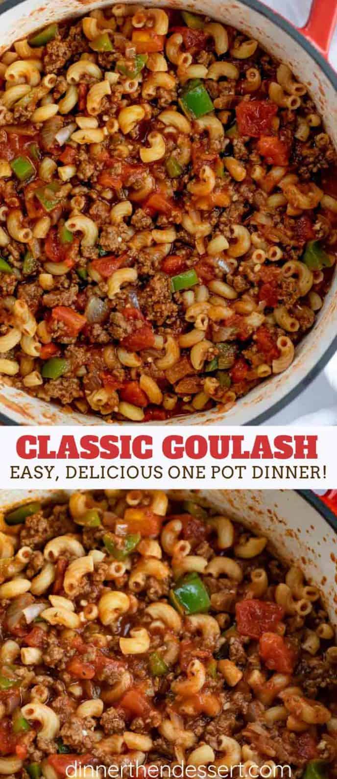 Classic Goulash - Dinner, then Dessert