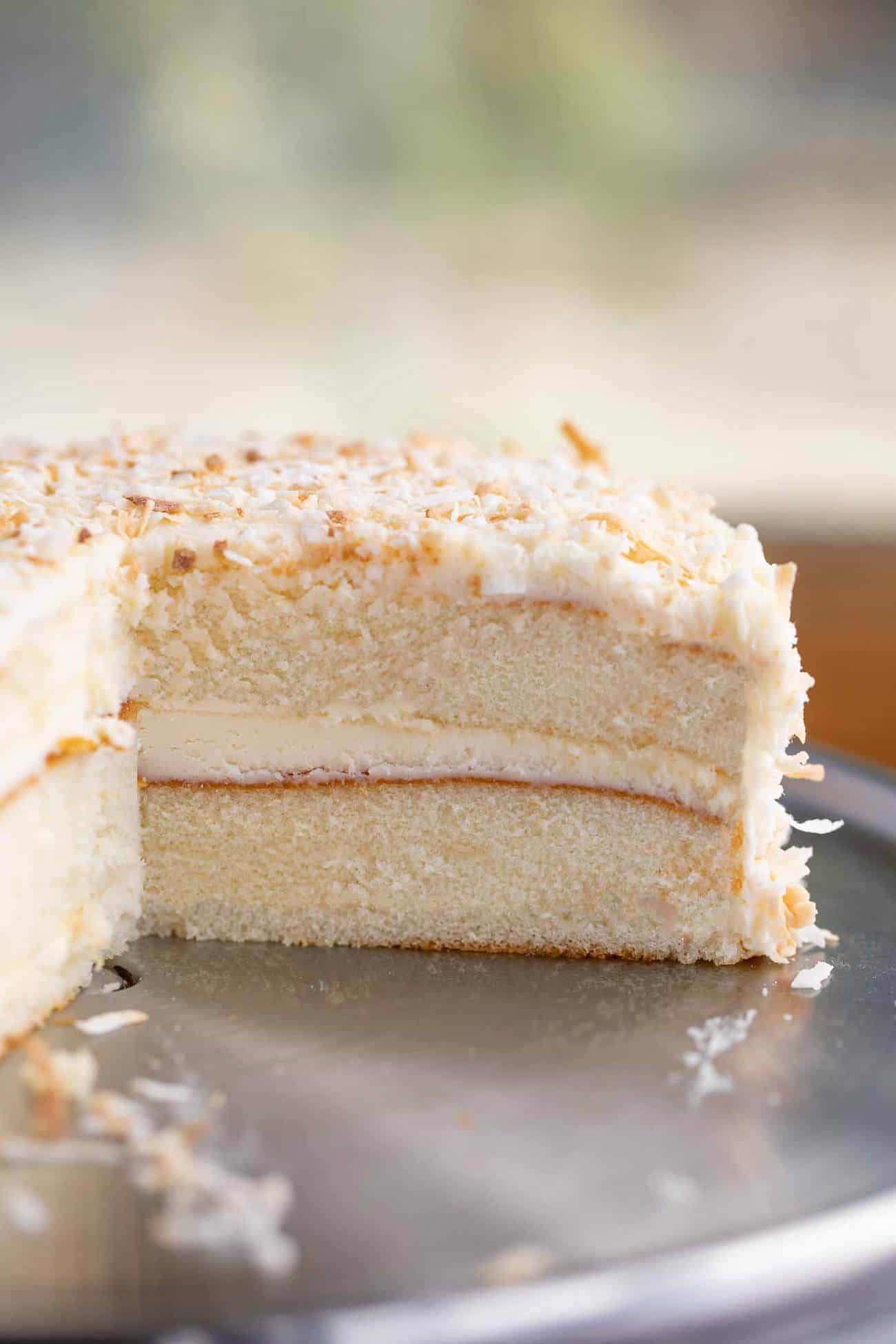 Classic Coconut Cake - Dinner, then Dessert