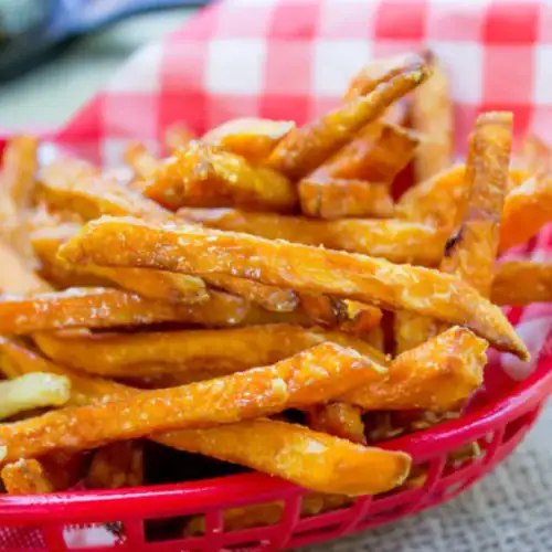 fries in a basket