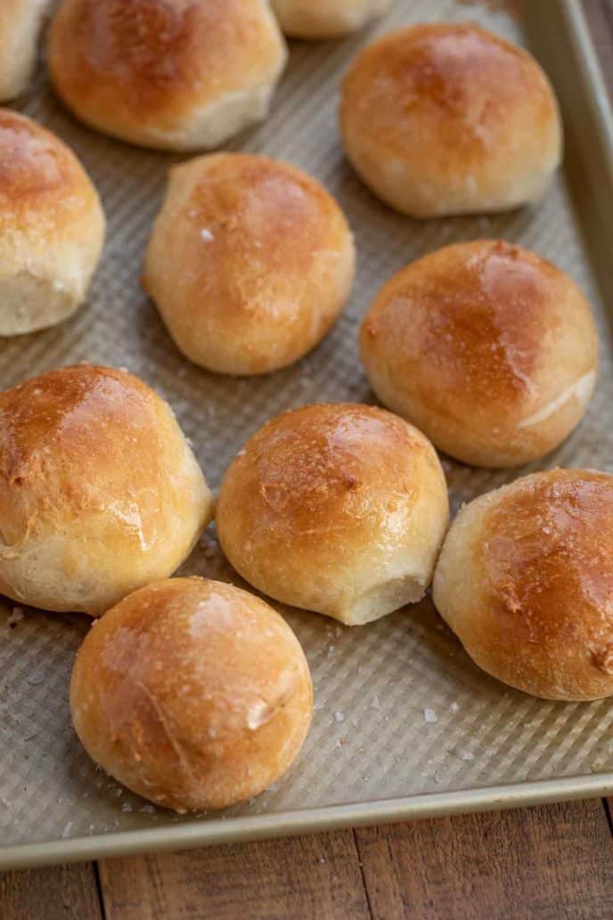 Crusty French Bread Rolls - Dinner, then Dessert