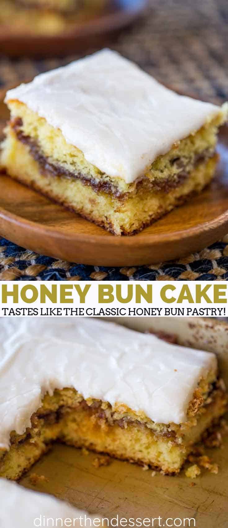 Classic Honey Bun Cake