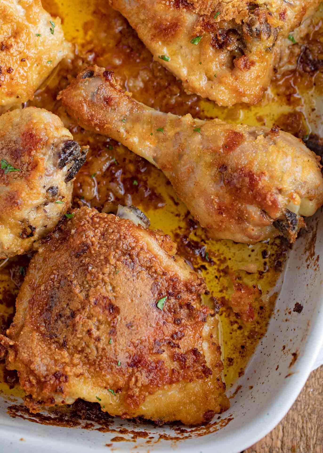 Oven Fried Chicken (Super Crispy!) - Dinner, then Dessert