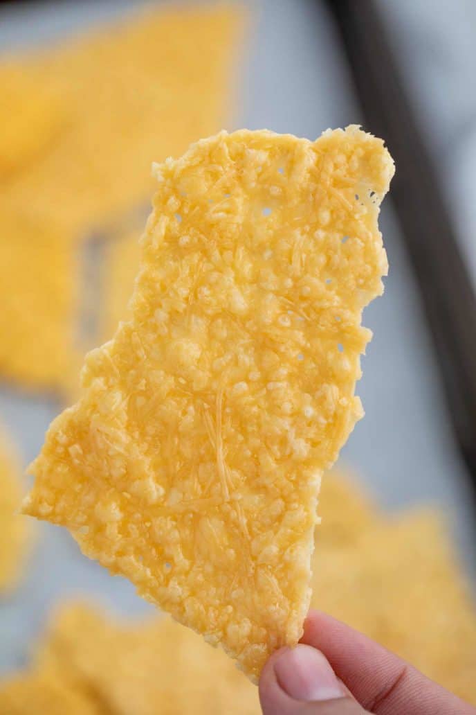 Easy Parmesan Crisps