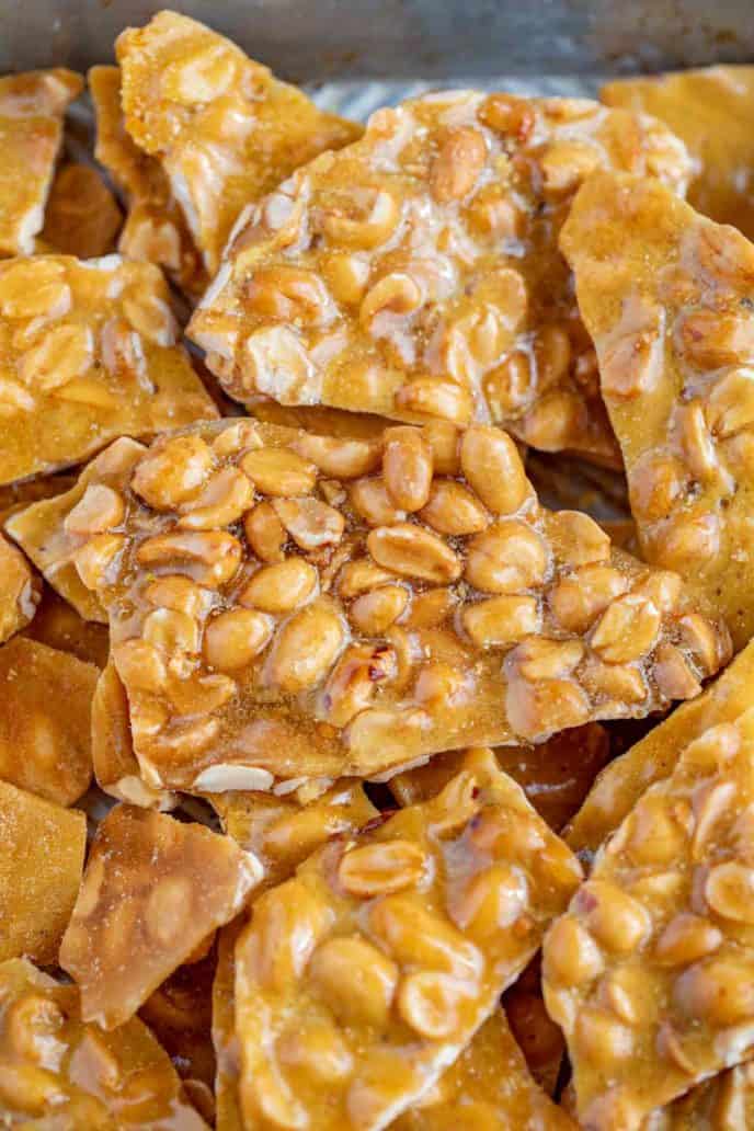 Quick Peanut Brittle