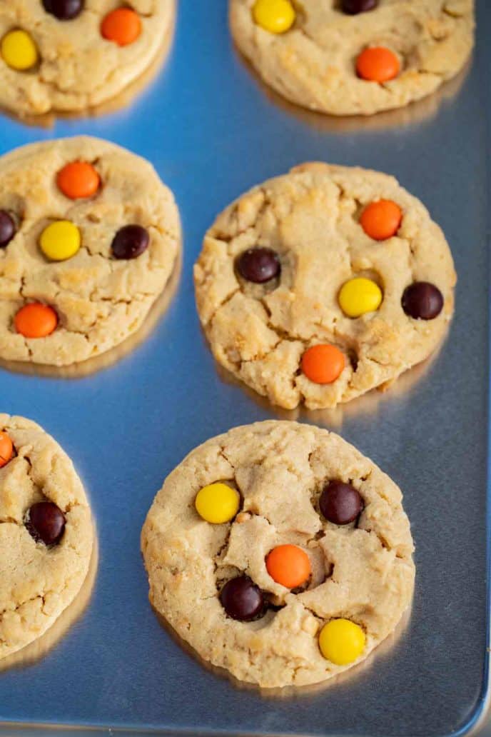 Peanut Butter Reese's Cookies