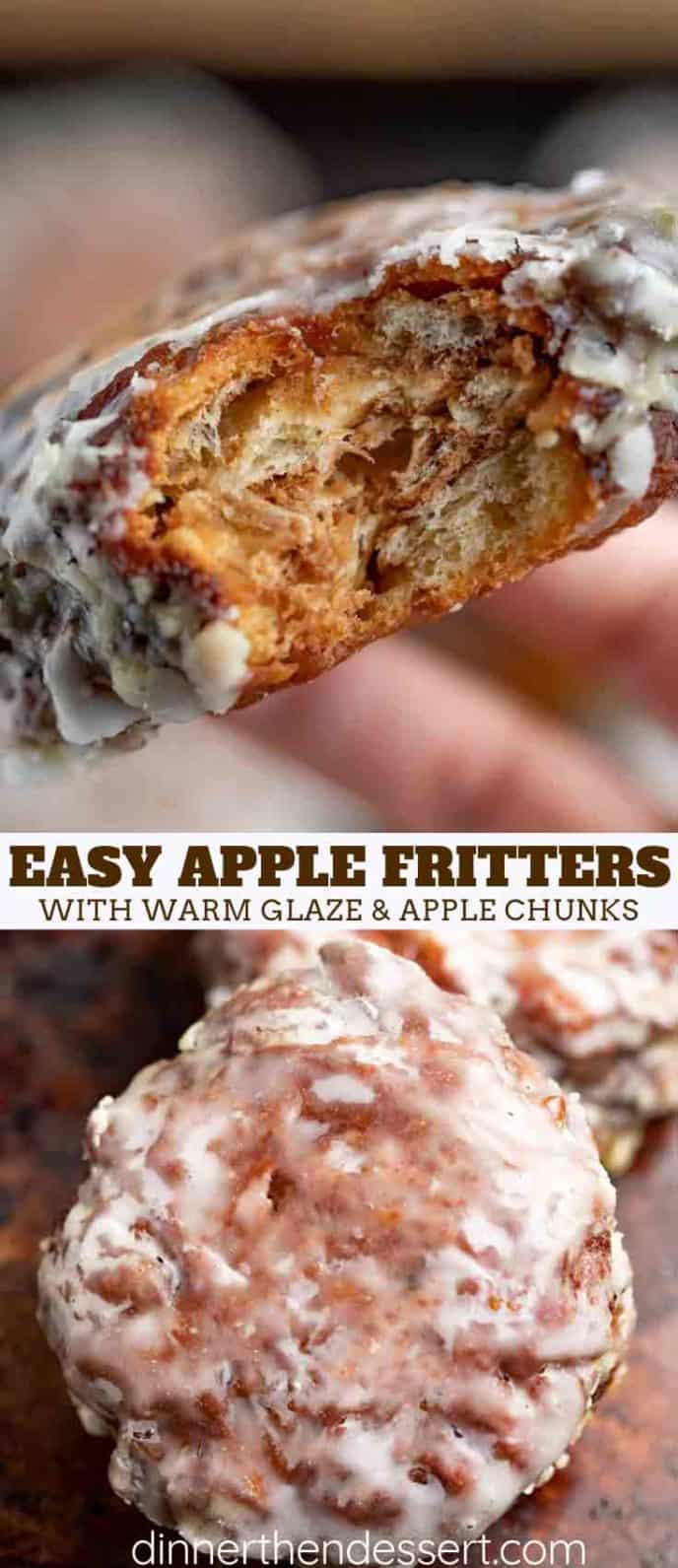 Apple Fritter Collage