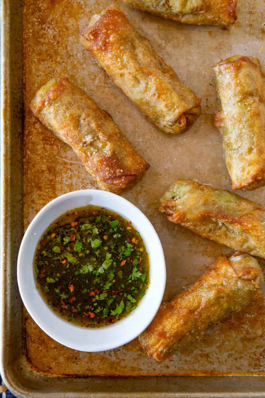 Easy Avocado Egg Rolls