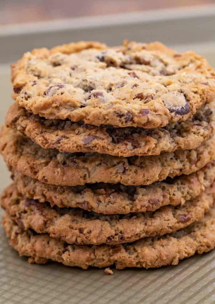 Best EVER Cowboy Cookies Recipe [VIDEO] - Dinner, then Dessert