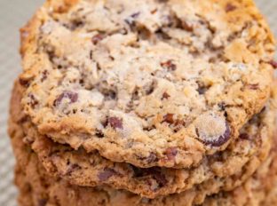Stack of Cowboy Cookies