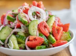 Cucumber Tomato Salad