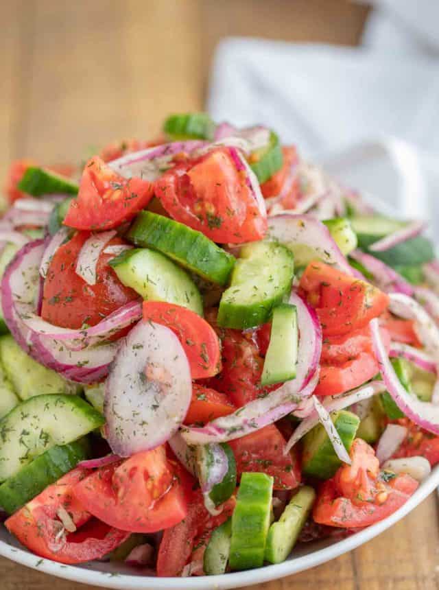 Tomato Cucumber Salad
