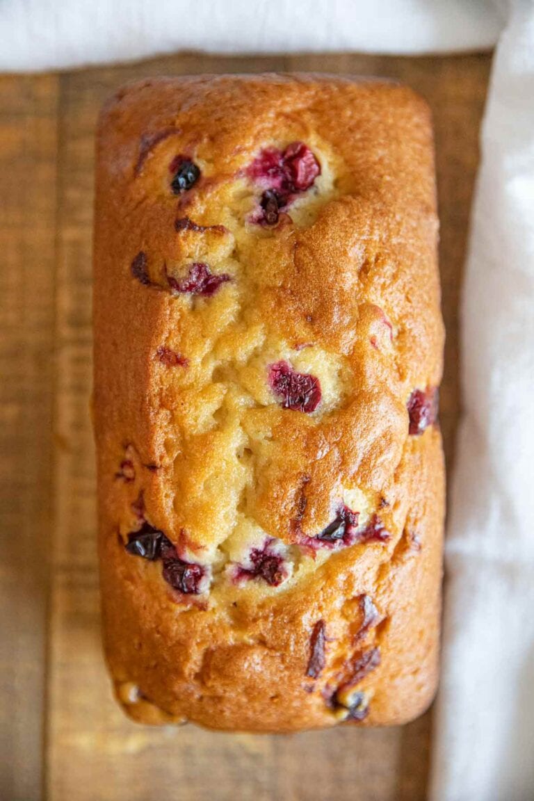 Easy Cranberry Bread Recipe (Perfect For Holidays!) - Dinner, Then Dessert