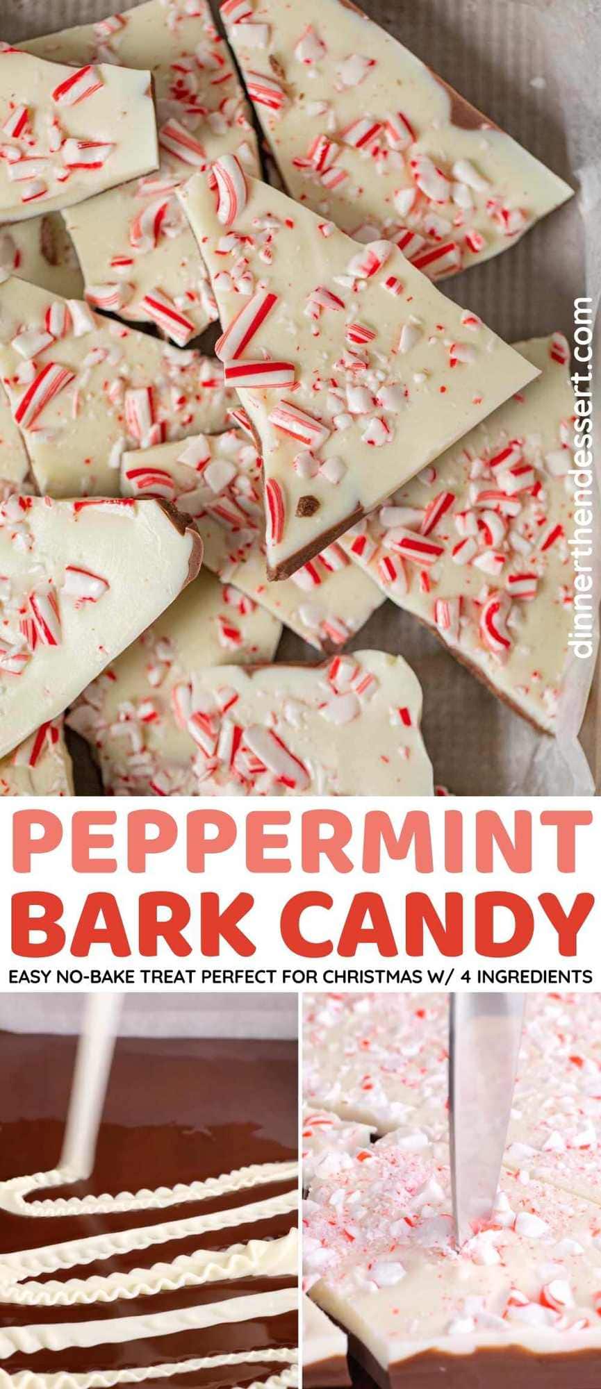 Easy Peppermint Bark Recipe (Christmas Candy) [VIDEO] - Dinner, then ...