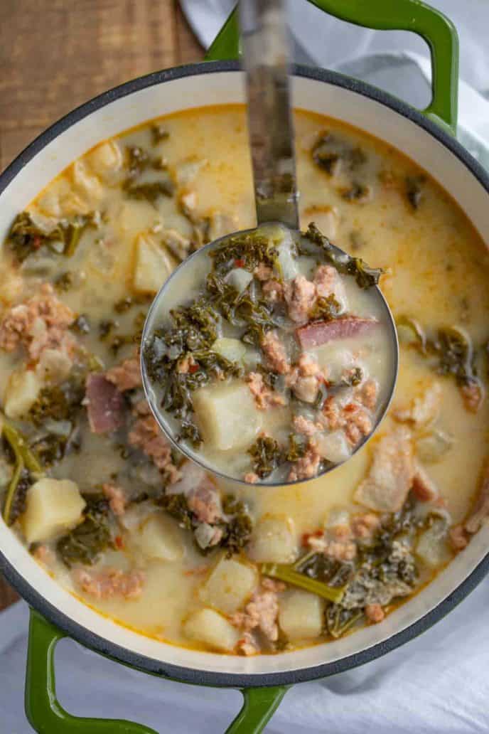 Olive Garden Zuppa Toscana Soup (Copycat) Dinner, then Dessert