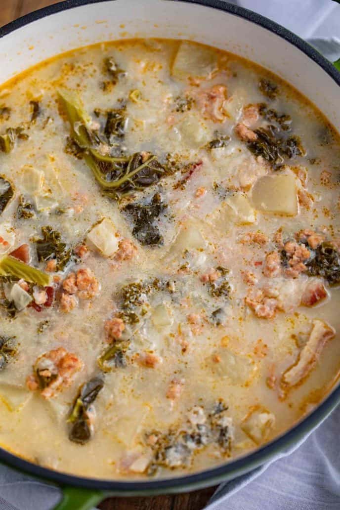 Sausage and Kale Zuppa Toscana Soup