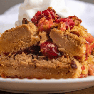 dump cake with pineapple cherry