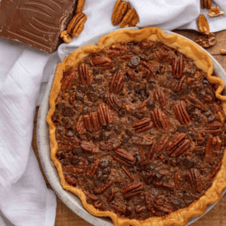 baked dessert out of the oven