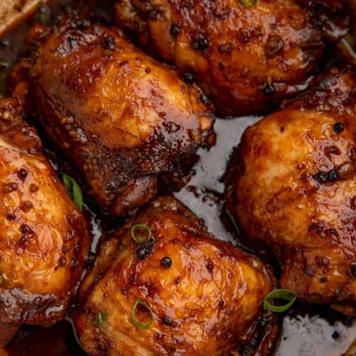 Crispy Rotisserie Chicken Thighs Recipe - Dinner, then Dessert