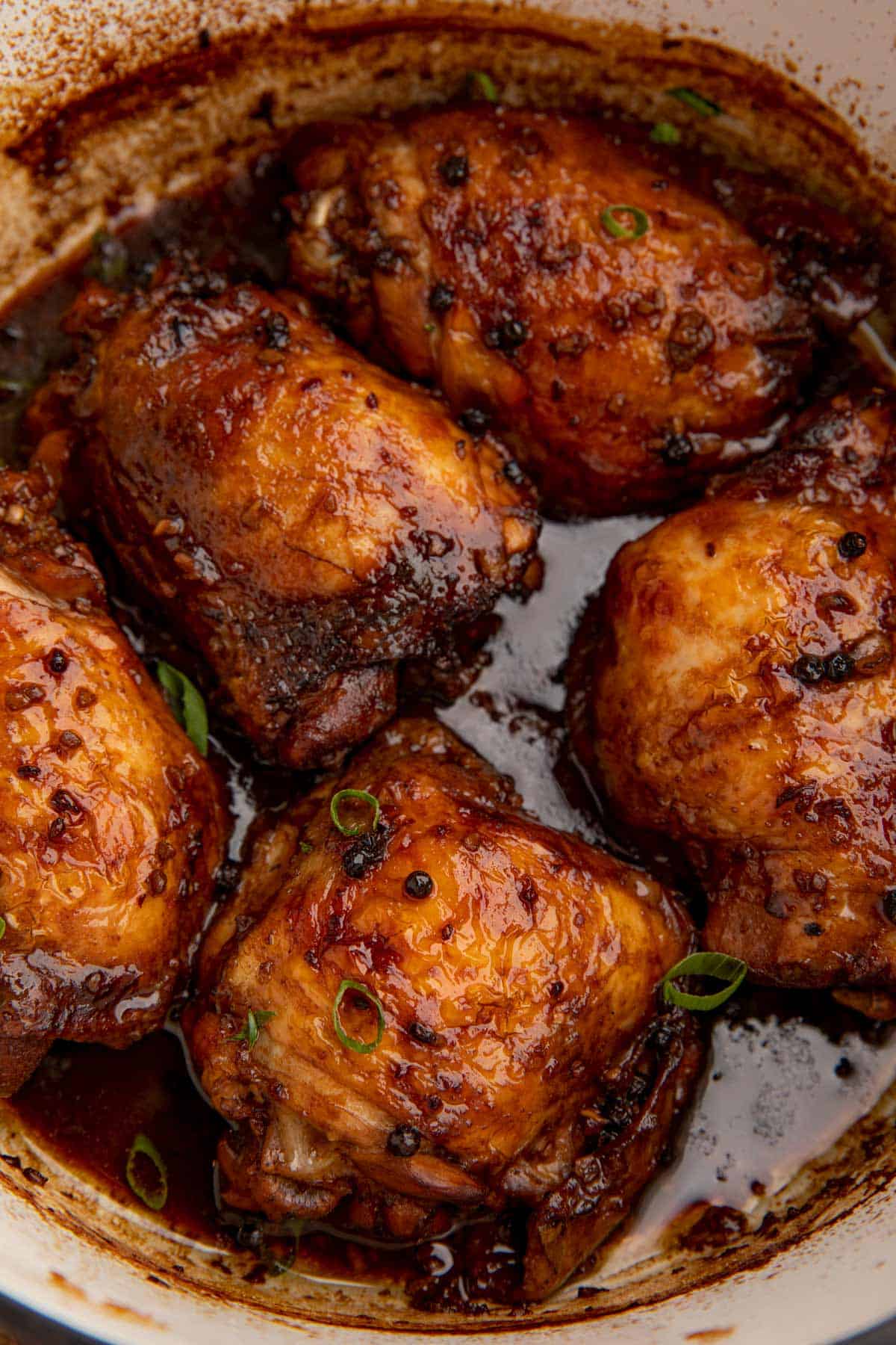 Filipino Adobo Chicken (One-Pot Crazy Tender!) - Dinner, then Dessert