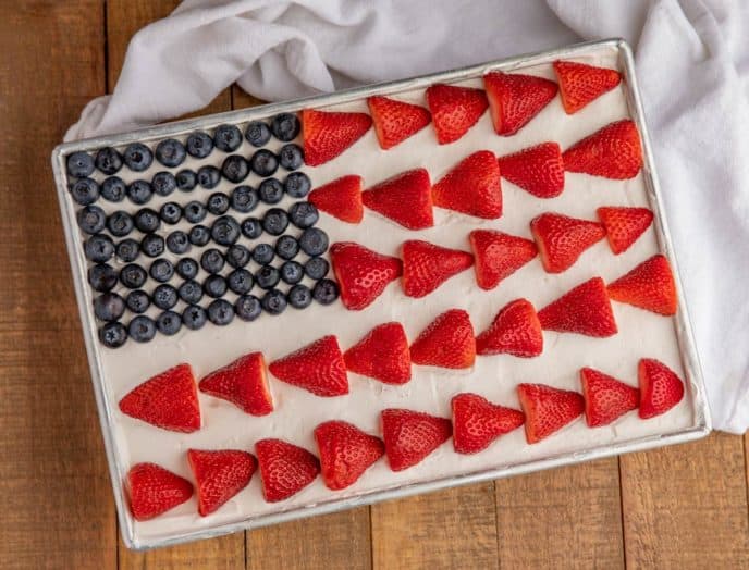 American Flag Cake