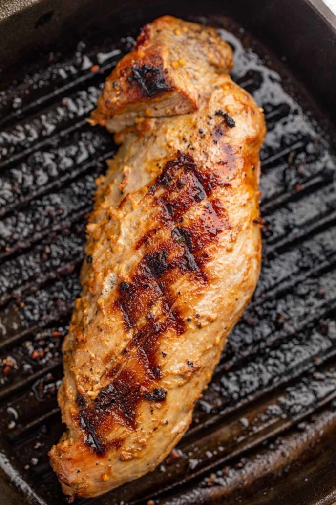 Whole Grilled Pork Tenderloin 