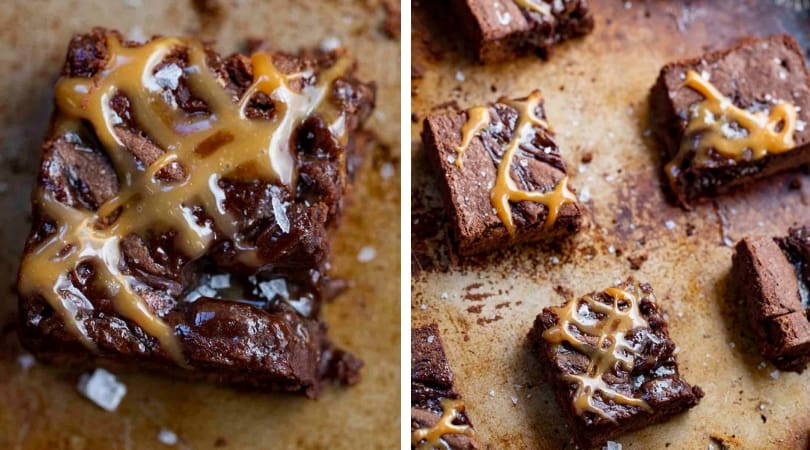 Salted Caramel Brownies Dinner Then Dessert 8225