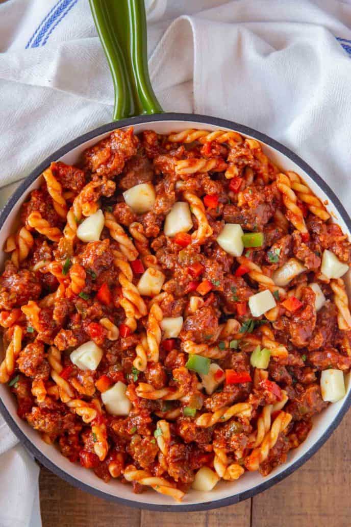 Sausage and Pepper Pasta